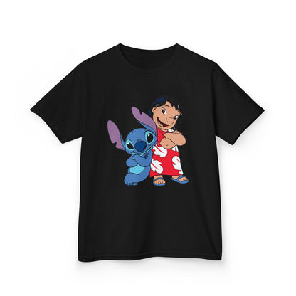 Cute Cartoon Kids Tee, Hawaiian Theme Shirt, Summer Fun Clothing, Gift for Kids, Birthday Party Outfit, Casual Summer Wear