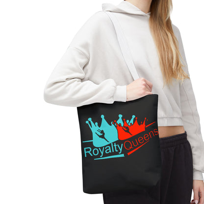 Royalty Queens Tote Bag - Stylish Dance Bag, Gift for Dancers, Reusable Grocery Tote, Unique Dance Accessories, Fashionable Beach Bag