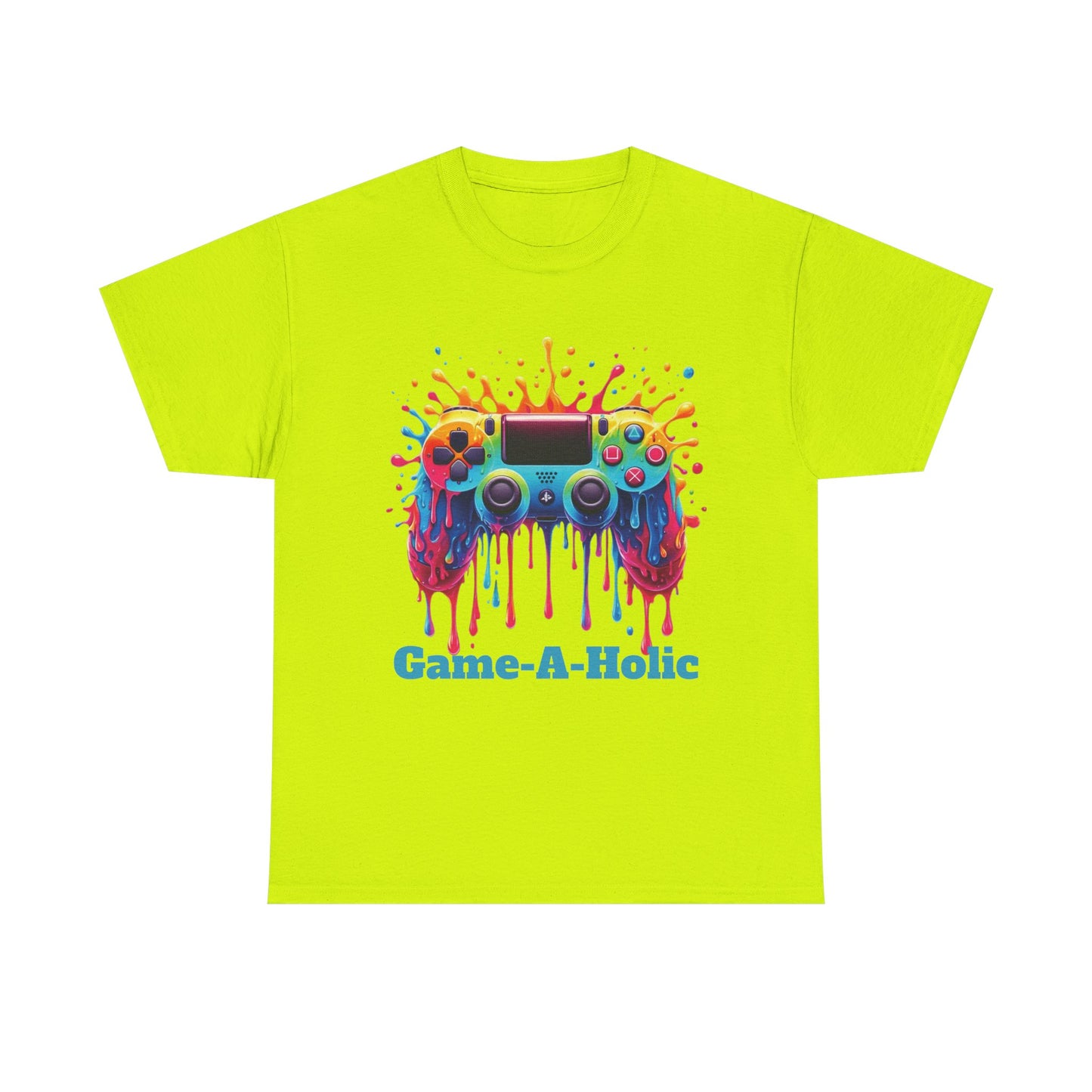 Game-A-Holic Unisex Heavy Cotton Tee - Perfect Gift for Gamers