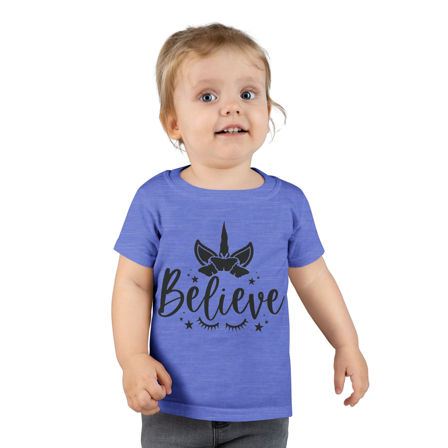 Toddler Unicorn 'Believe' T-Shirt – Cute & Inspirational Kids Apparel