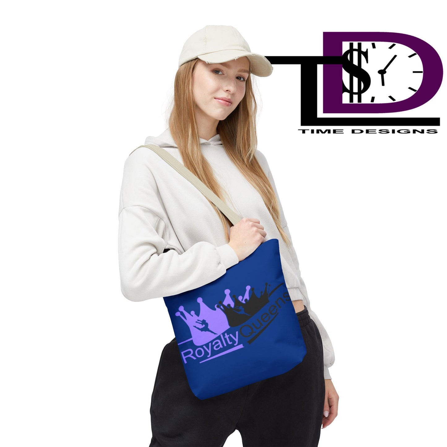 Royalty Queens Tote Bag | Stylish Everyday Carryall | Gift for Queens | Shopping, Beach, Travel, or Gym