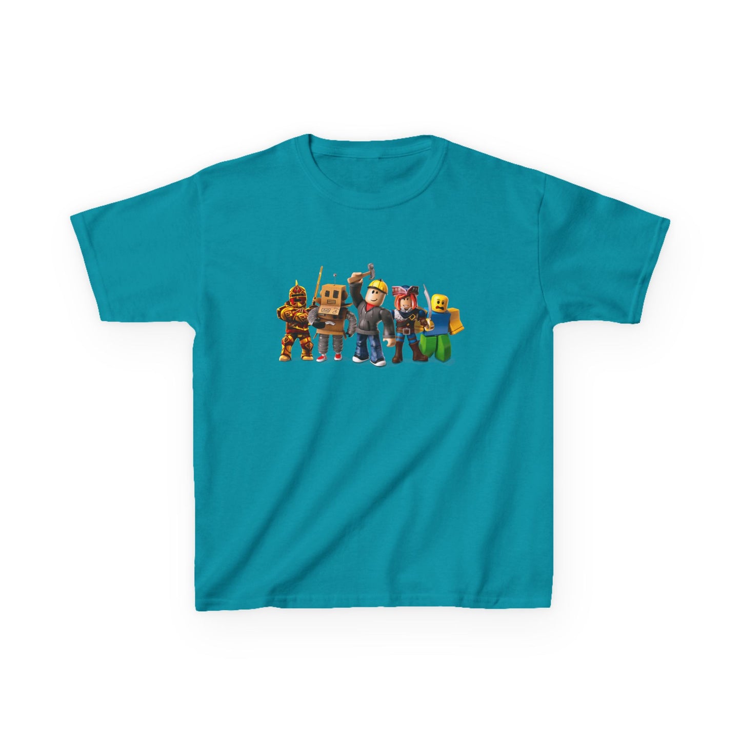 Minecraft Characters Kids Tee, Gamer T-Shirt, Fun Casual Wear, Birthday Gift, Children's Apparel