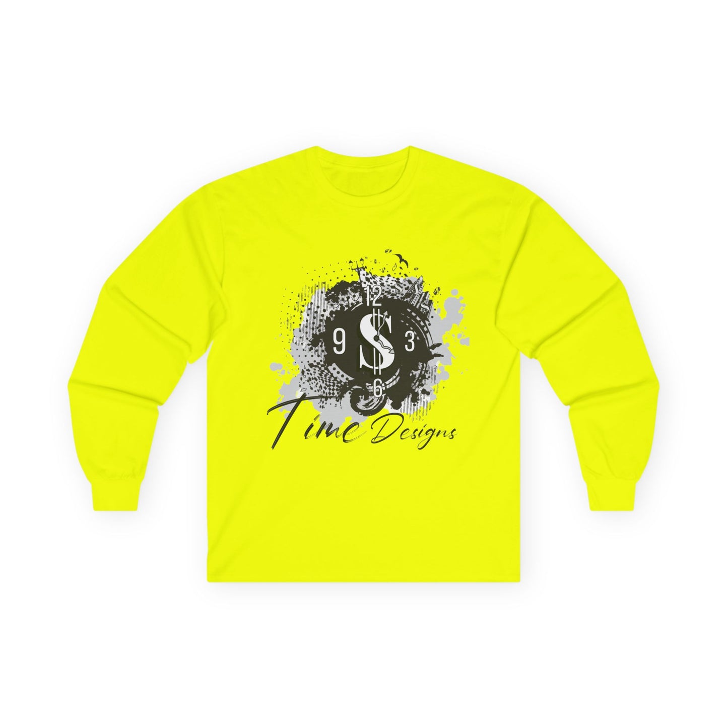Money Symbol Long Sleeve Tee for Trendsetters