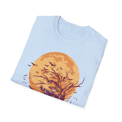 Spooky Halloween T-Shirt, Unisex Graphic Tee, Fall Apparel, Halloween Costume, Gifts for Her or Him, Halloween Party Wear