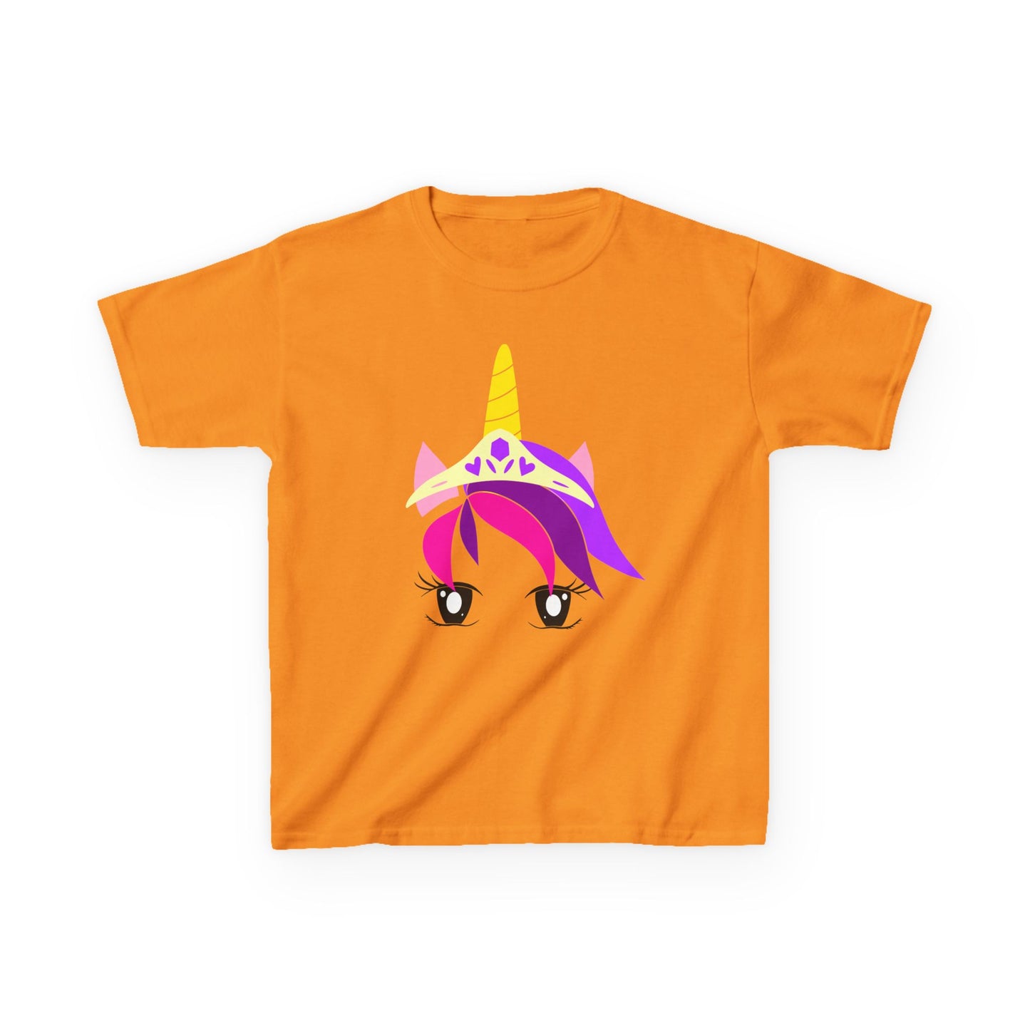 Unicorn Princess Kids Tee - Fun & Whimsical Heavy Cotton Shirt