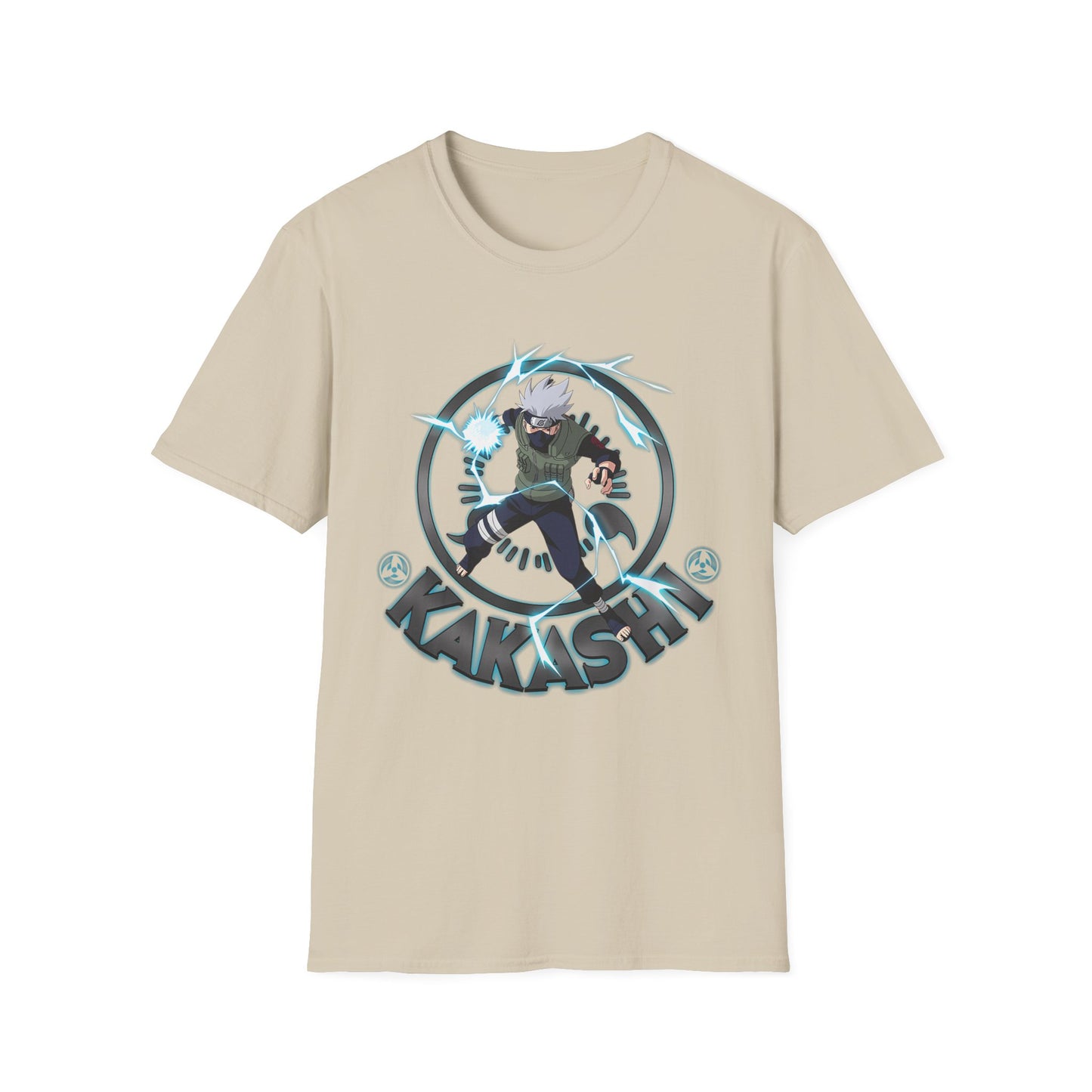 Kakashi Unisex Softstyle T-Shirt - Perfect for Anime Fans