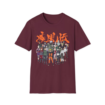 Anime-Inspired Unisex Softstyle T-Shirt - Perfect for Fans of Adventure and Friendship