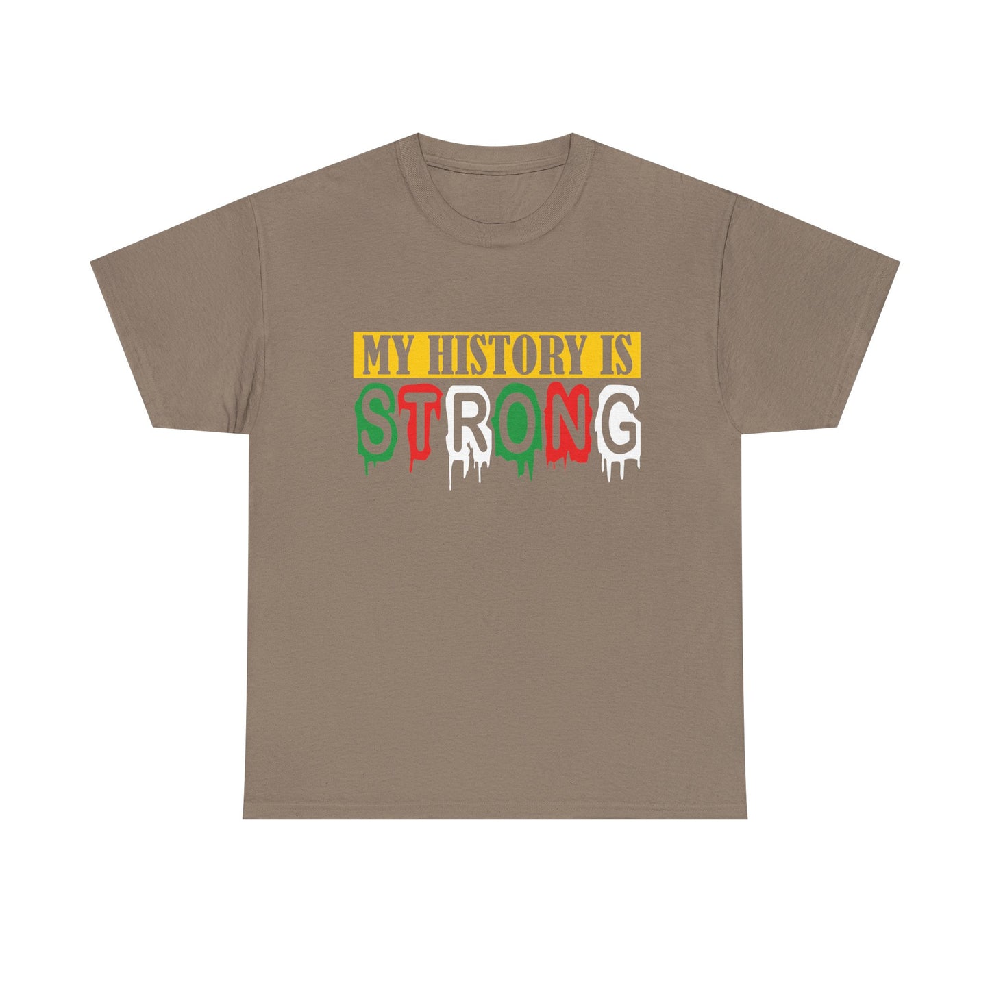 Empowerment Unisex Heavy Cotton Tee | My History Is Strong, Inspirational Shirt, Affirmation Tee, Black History Month Tee, Gift for [...]