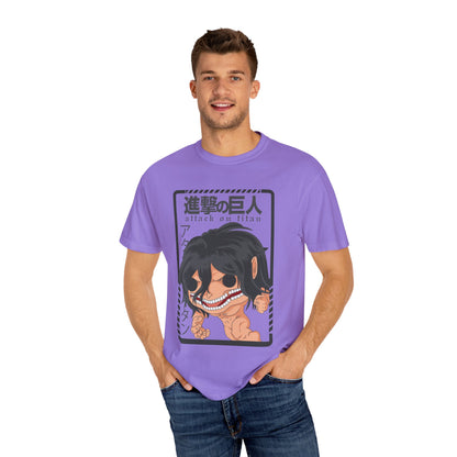 Anime Graphic T-Shirt, Attack on Titan Tee, Unisex Casual Shirt, Gift for Anime Fans, Streetwear Style