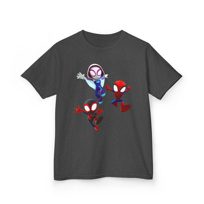 Kids Spider-Man Adventure Tee - Fun and Cozy Cotton T-Shirt for Young Superhero Fans
