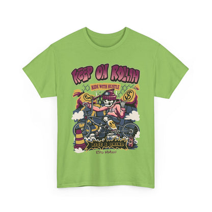Keep On Rollin' Unisex Heavy Cotton Tee – Hustle Vibes