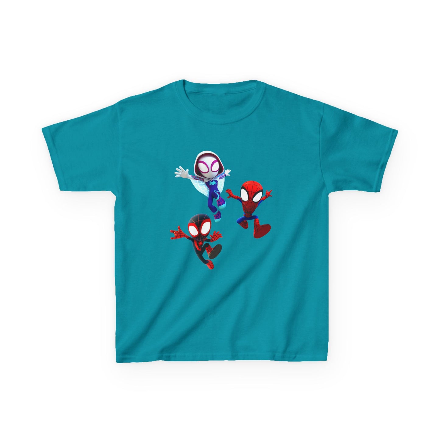 Kids Superhero Adventure Tee, Kids Birthday Gift, Fun Playwear, Spiderman Costume Shirt, Cartoon Character T-Shirt, Summer Outfit