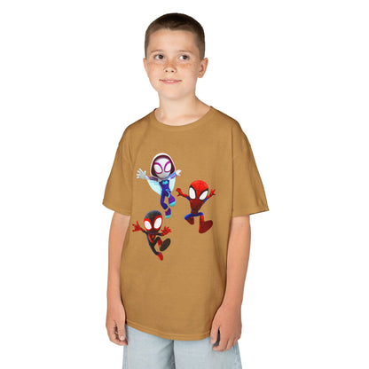 Kids Spider-Man Adventure Tee - Fun and Cozy Cotton T-Shirt for Young Superhero Fans