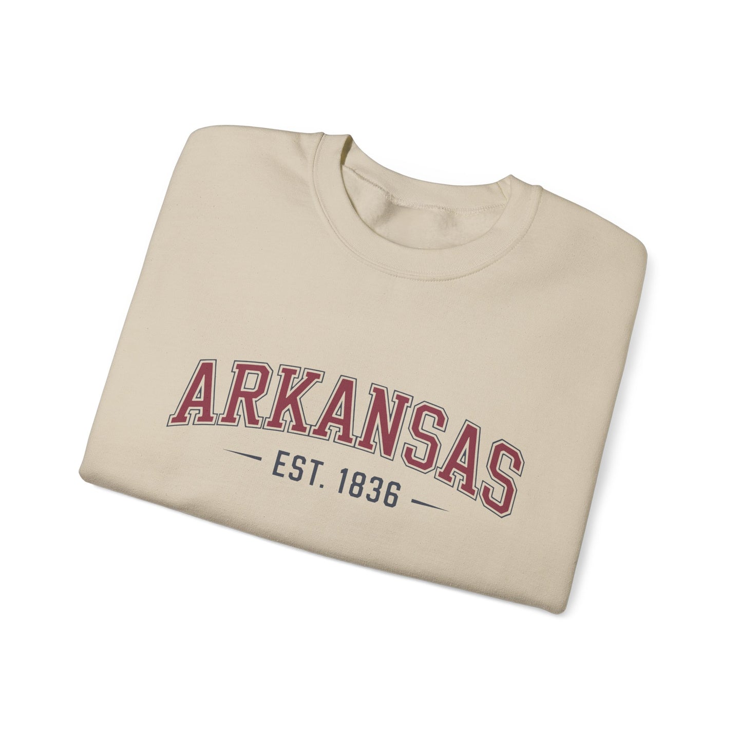 Arkansas Est. 1836 Crewneck Sweatshirt