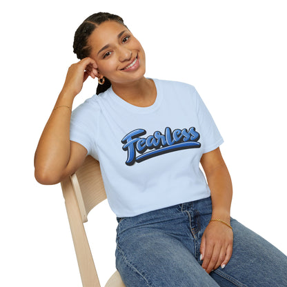 Fearless Unisex Softstyle T-Shirt - Inspiring Graphic Tee for Confident Self-Expression