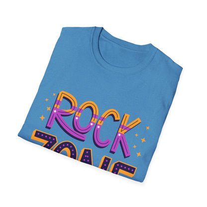 Rock Zone Unisex Softstyle T-Shirt, Music Lover Tee, Concert Outfit, Festival Wear, Birthday Gift, Casual Style