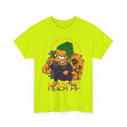 Hustle Money Don't Sleep Unisex Heavy Cotton Tee