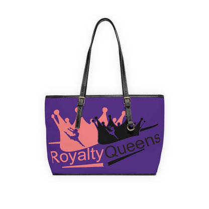 Royalty Queens PU Leather Shoulder Bag | Stylish Tote, Fashion Accessory, Gift for Her, Everyday Use, Trendy Handbag
