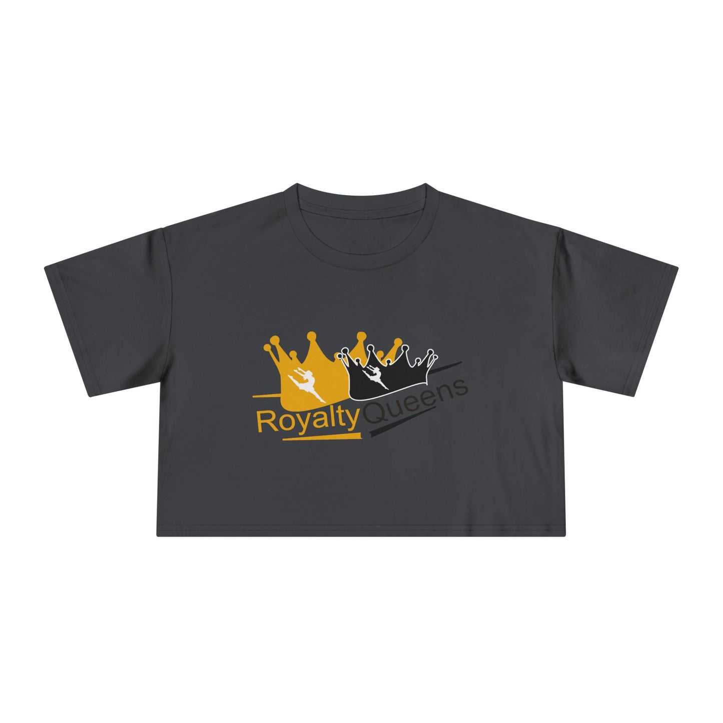 Royalty Queens Women's Crop Tee – Stylish, Comfortable Top for Queens, Perfect for Birthdays, Parties, Casual Wear, Gift Ideas