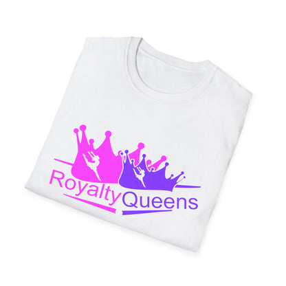 Royalty Queens Unisex Softstyle T-Shirt, Feminist Apparel, Birthday Gift, Casual Wear, Empowerment Tee, Queen Vibes