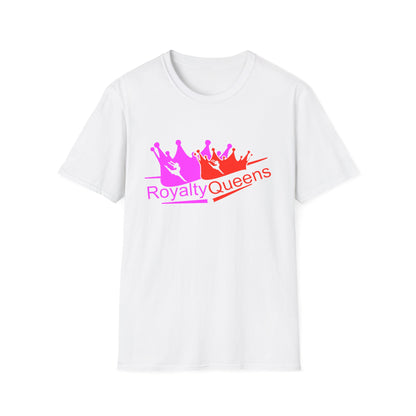 Royalty Queens T-Shirt - Celebrate Your Inner Queen, Unisex Softstyle Tee, Ideal for Birthdays, Pride Events, Feminist Gatherings, [...]
