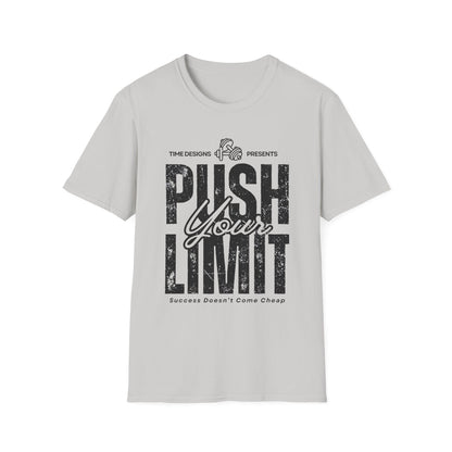 Motivational Unisex Softstyle T-Shirt - 'Push Your Limit'