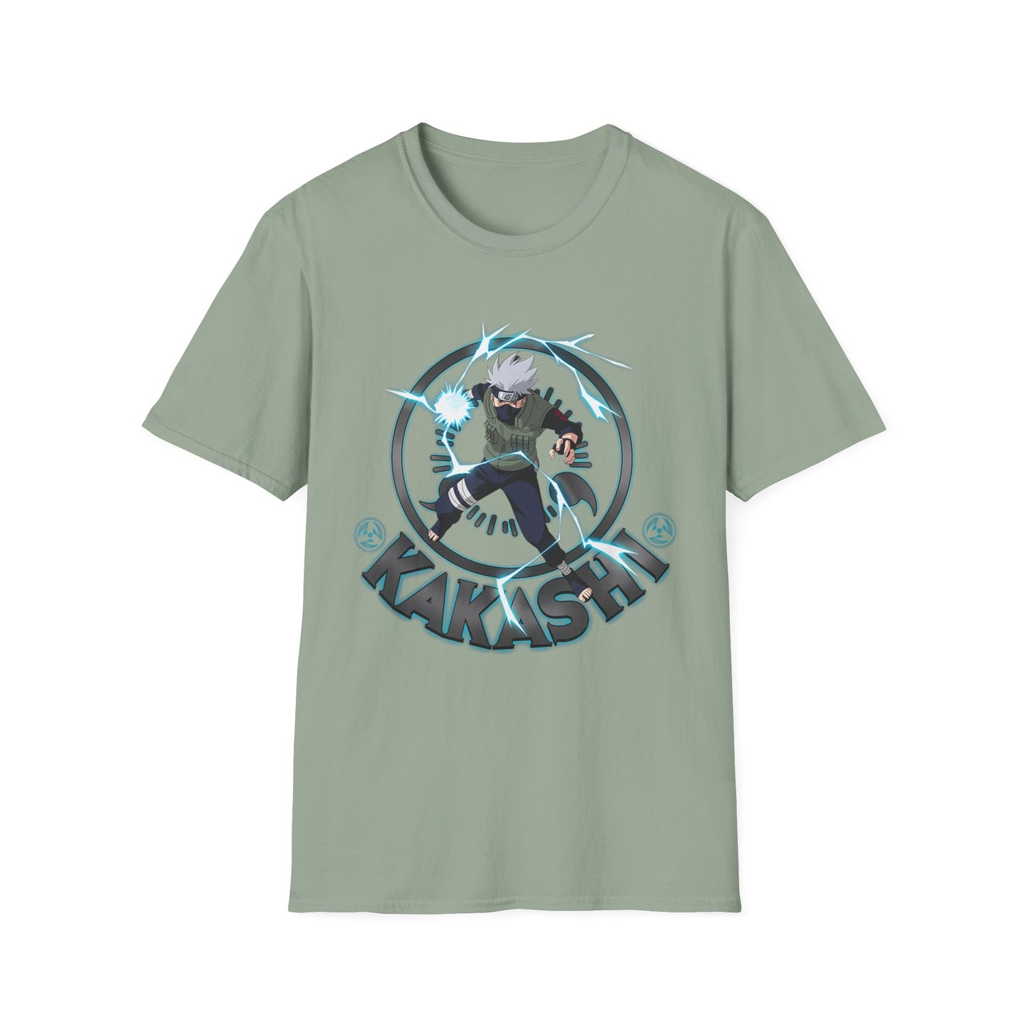 Kakashi Unisex Softstyle T-Shirt - Perfect for Anime Fans
