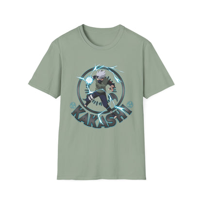 Kakashi Unisex Softstyle T-Shirt - Perfect for Anime Fans