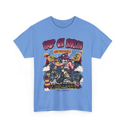 Keep On Rollin' Unisex Heavy Cotton Tee – Hustle Vibes