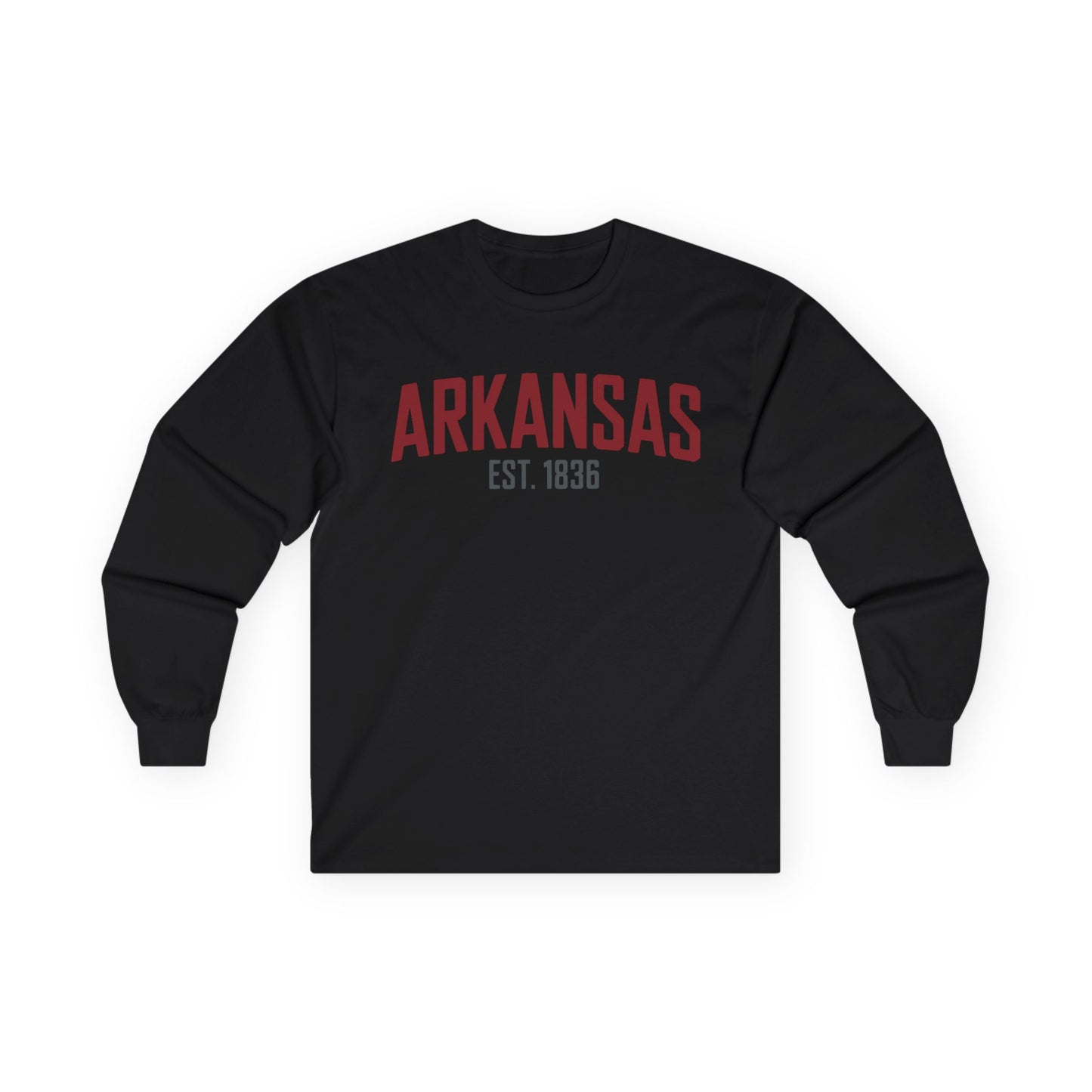 Arkansas Est. 1836 Long Sleeve Tee