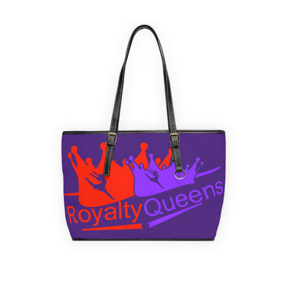 Royalty Queens PU Leather Shoulder Bag - Stylish Tote, Fashion Accessory, Handbag for Queens, Perfect Gift for Her, Trendy Bag