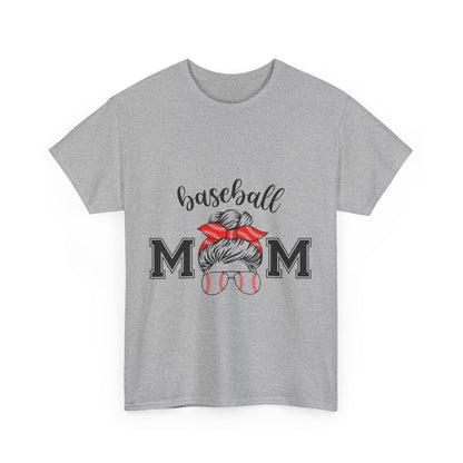 Baseball Mom Unisex Heavy Cotton Tee - Perfect for Game Day