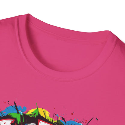 Vibrant Graphic T-Shirt for Creative Souls | Perfect for Art Lovers, Graphic Tee, Gift for Artists, Casual Style, Streetwear
