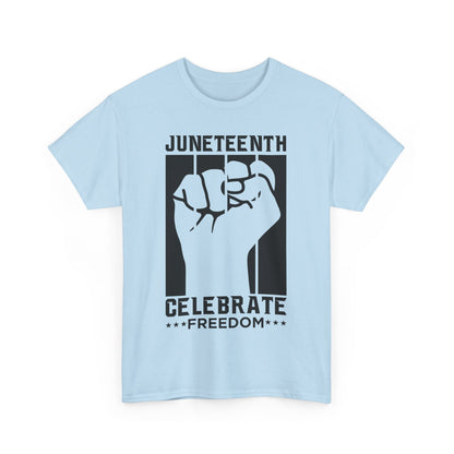 Juneteenth Celebration Tee, Unisex Heavy Cotton Shirt, Freedom T-Shirt for Events, Equality Gift, Black History Month Apparel