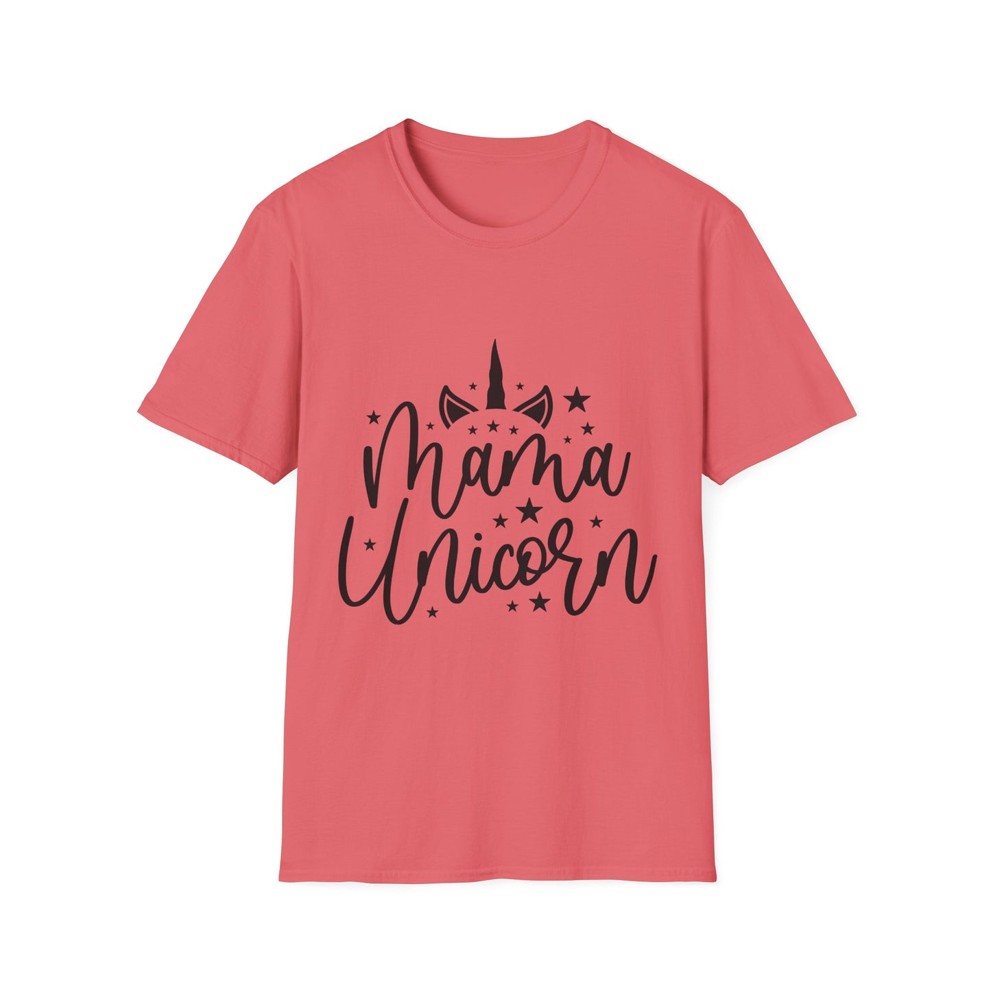 Mama Unicorn Unisex Softstyle T-Shirt - Fun & Stylish Gift for Moms