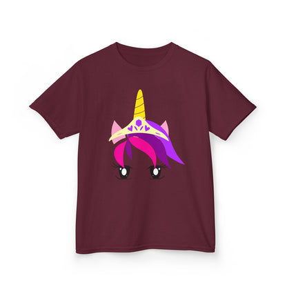 Unicorn Princess Kids Tee - Fun & Whimsical Heavy Cotton Shirt