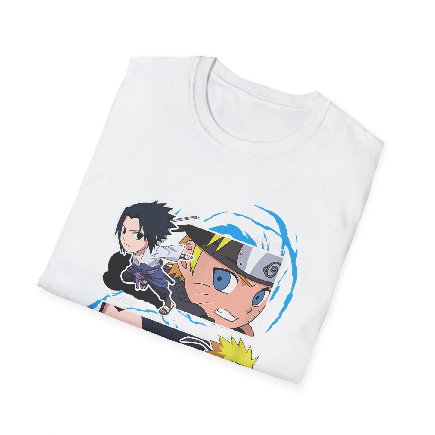 Anime naruto Adventure Unisex Softstyle T-Shirt - Naruto Characters Design