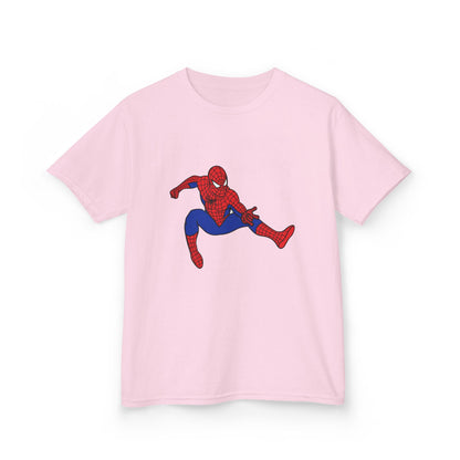Kids Spiderman Tee, Fun Kids T-Shirt, Superhero Cotton Shirt, Birthday Gift, Kids Party Wear