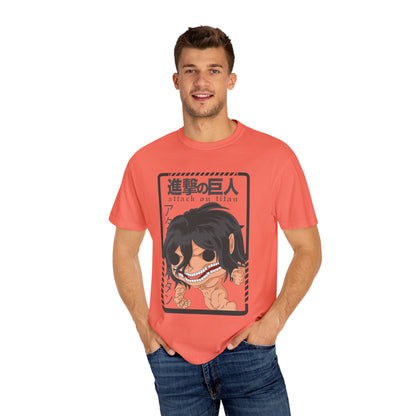 Anime Graphic T-Shirt, Attack on Titan Tee, Unisex Casual Shirt, Gift for Anime Fans, Streetwear Style