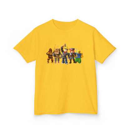 Minecraft Characters Kids Tee, Gamer T-Shirt, Fun Casual Wear, Birthday Gift, Children's Apparel