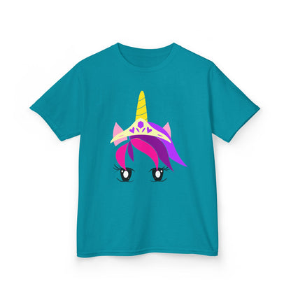 Unicorn Princess Kids Tee - Fun & Whimsical Heavy Cotton Shirt