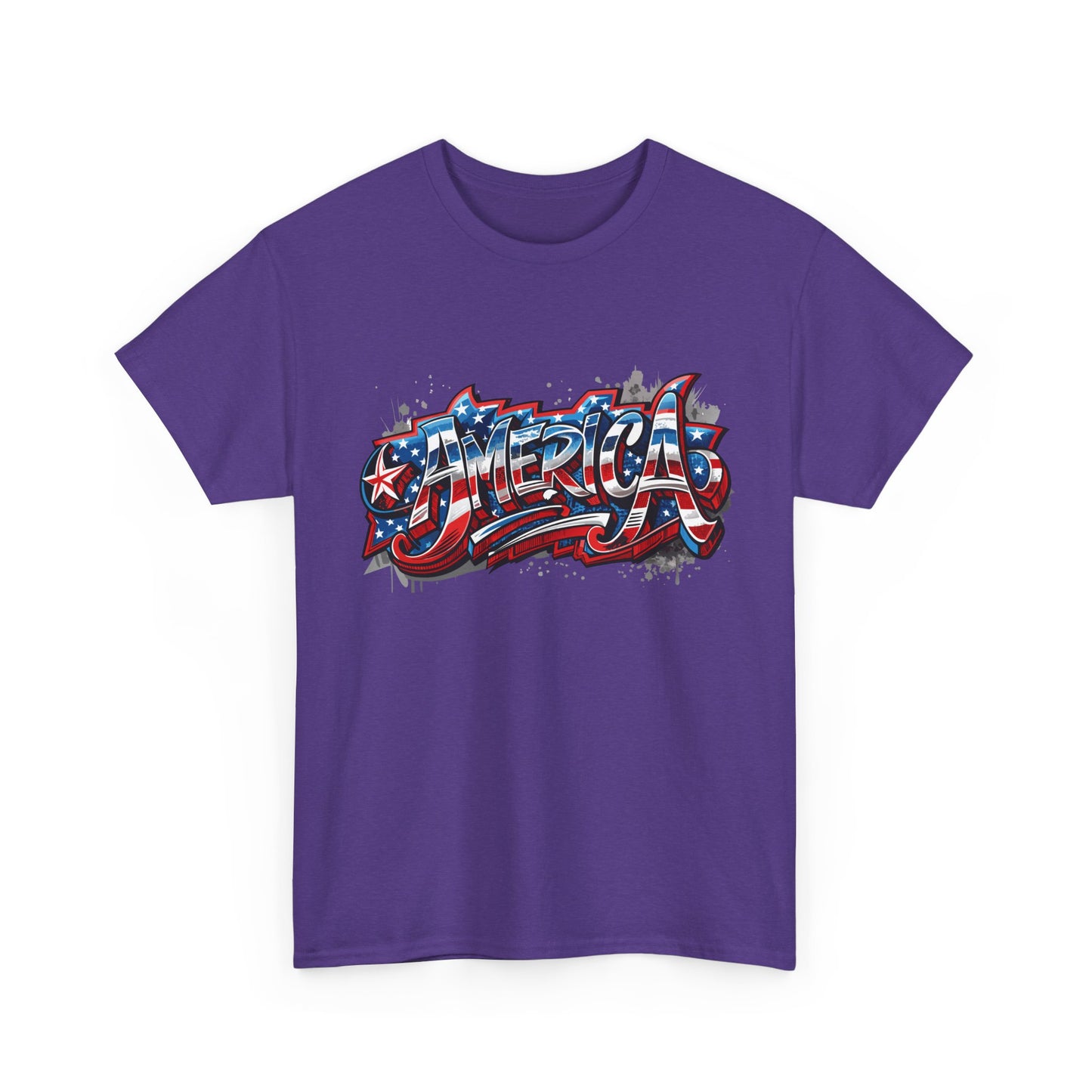 America Graphic Unisex Tee | Casual Wear, Independence Day Gift, Birthday Gift, Summer Outfit, Patriotic Shirt, Unisex Clothing