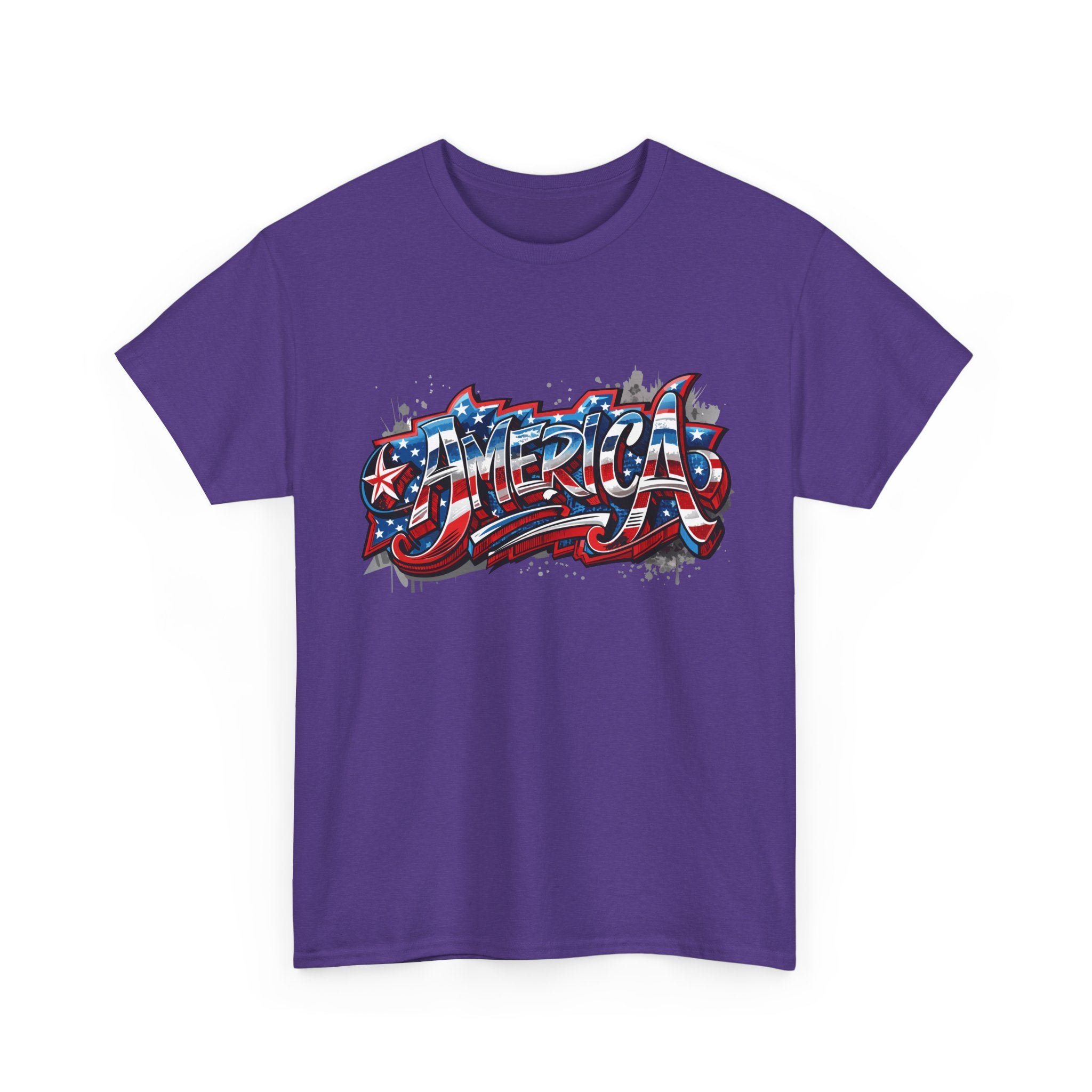 America Graphic Unisex Tee | Casual Wear, Independence Day Gift, Birthday Gift, Summer Outfit, Patriotic Shirt, Unisex Clothing
