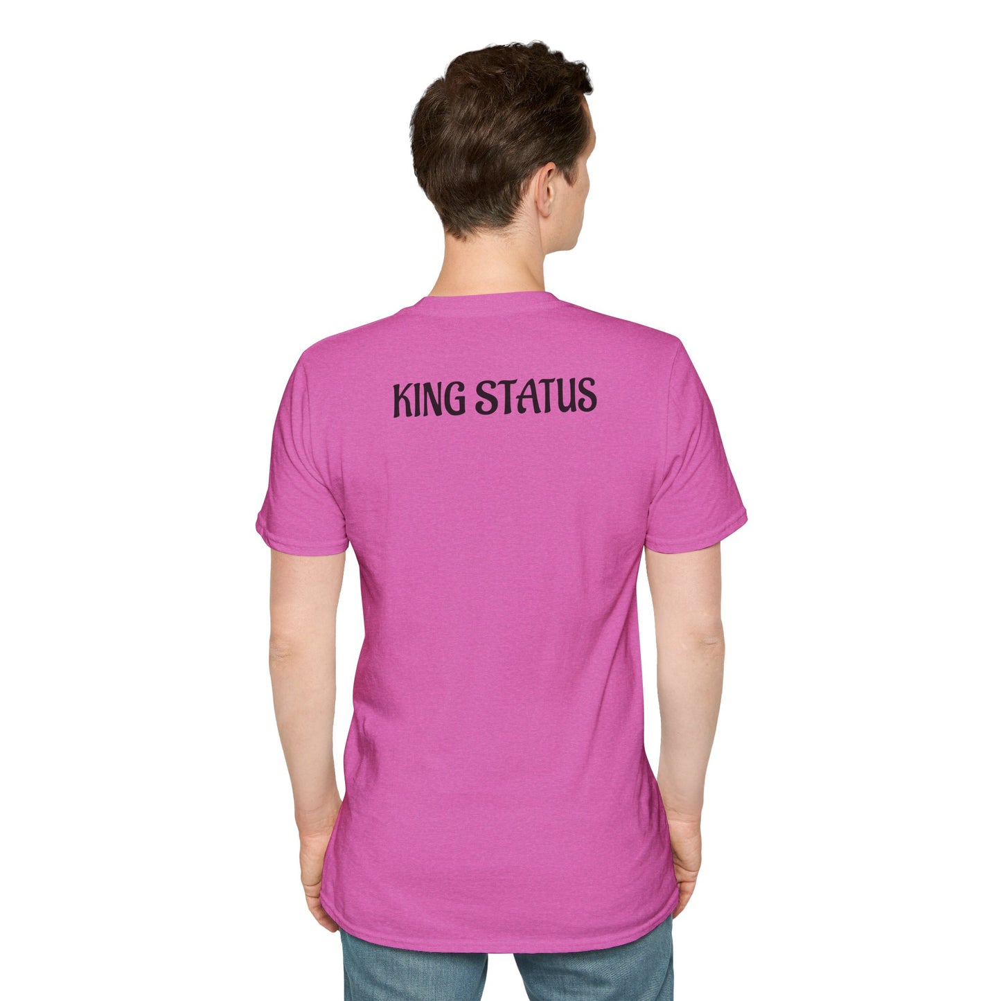 King Status Gorilla T-Shirt | Unisex Softstyle Tee for Casual Wear