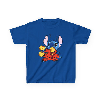 Whimsical Cartoon Kids Tee, Fun Graphic Tee, Birthday Gift, Playful T-Shirt, Holiday Apparel, Cute Kids Clothing