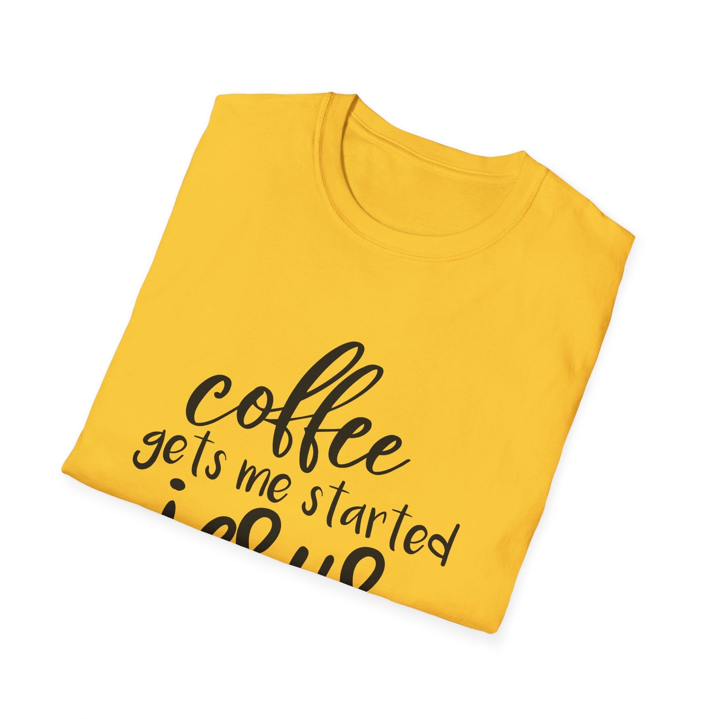 Coffee & Jesus Unisex Softstyle T-Shirt - Inspirational Christian Tee