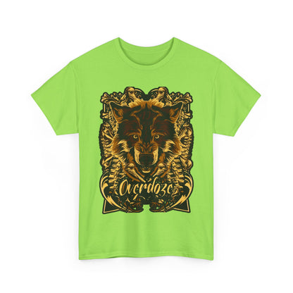 Courageous Wolf Unisex Heavy Cotton Tee