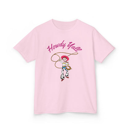 Howdy Y'all Kids Tee - Fun Western Style Cotton T-Shirt for Kids