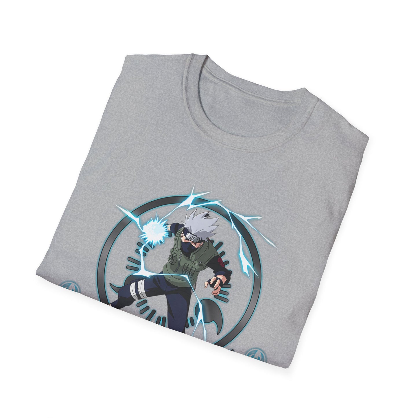 Kakashi Unisex Softstyle T-Shirt - Perfect for Anime Fans