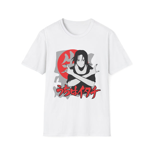 Unisex Softstyle Anime T-Shirt - Iconic Itachi Design